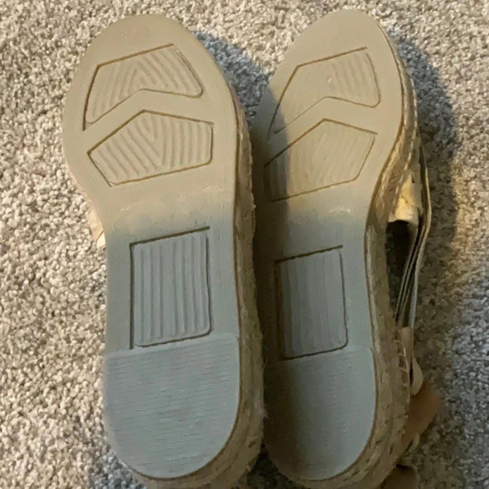 Naguisa Soc Espadrilles Beige and Leather EU 37 - Picture 6 of 8